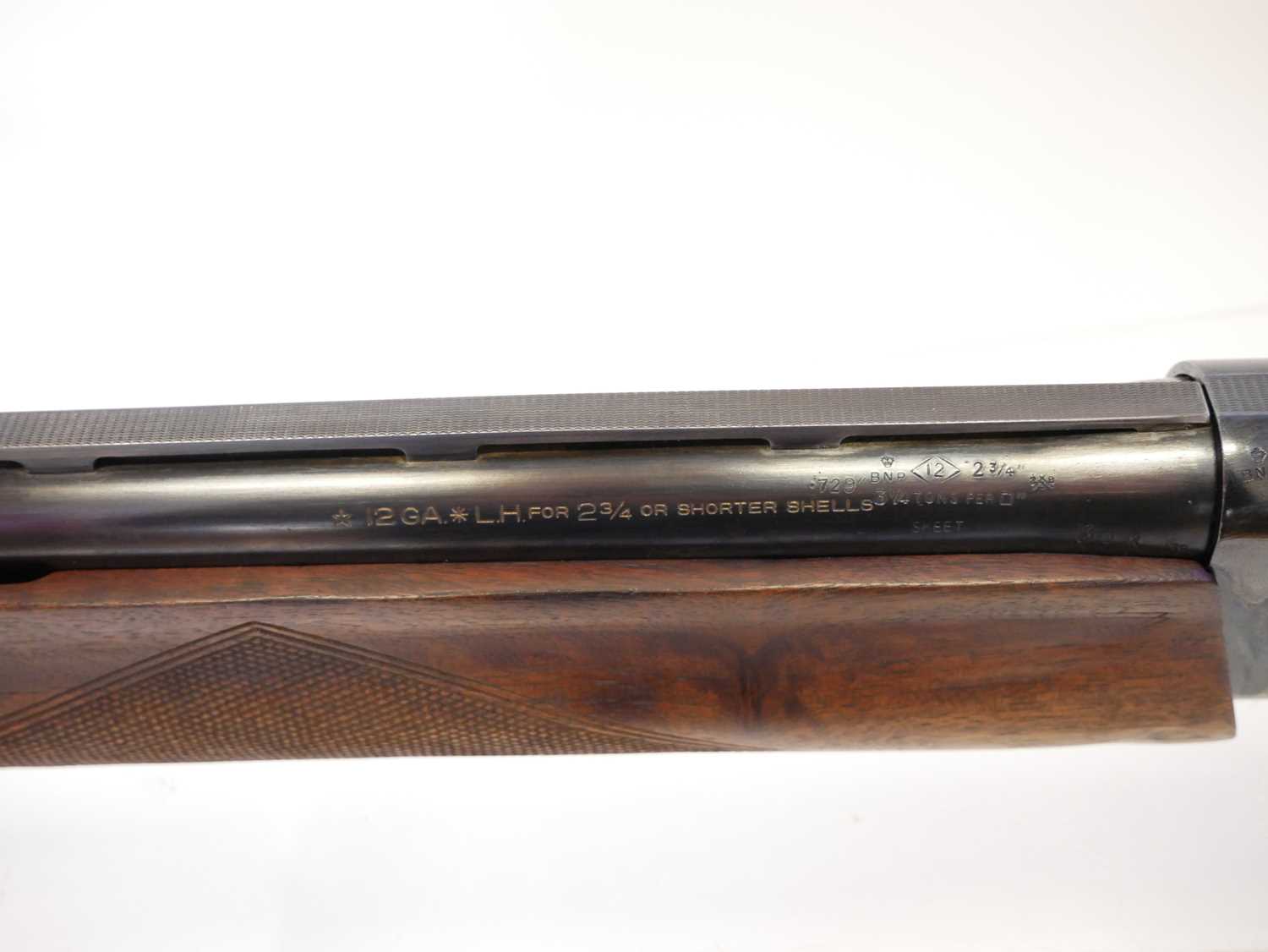 Remington left hand 12 bore semi auto shotgun, serial numberL786134V, Model 1100LH, 25inch barrel - Image 5 of 15