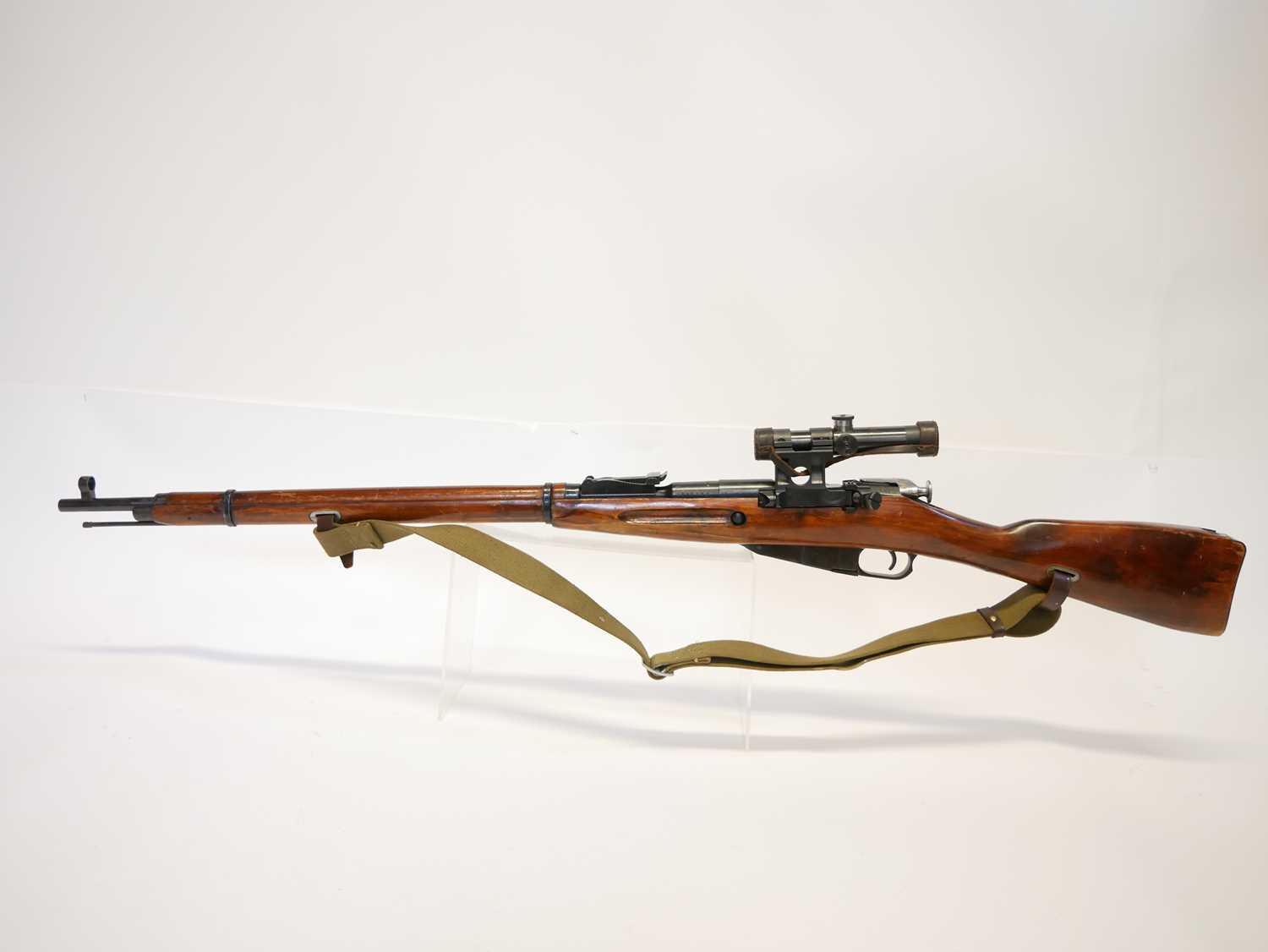 Izhevsk Mosin Nagant 7.62x54R bolt action rifle built up to be a sniper rifle, serial number K3181 - Image 19 of 19