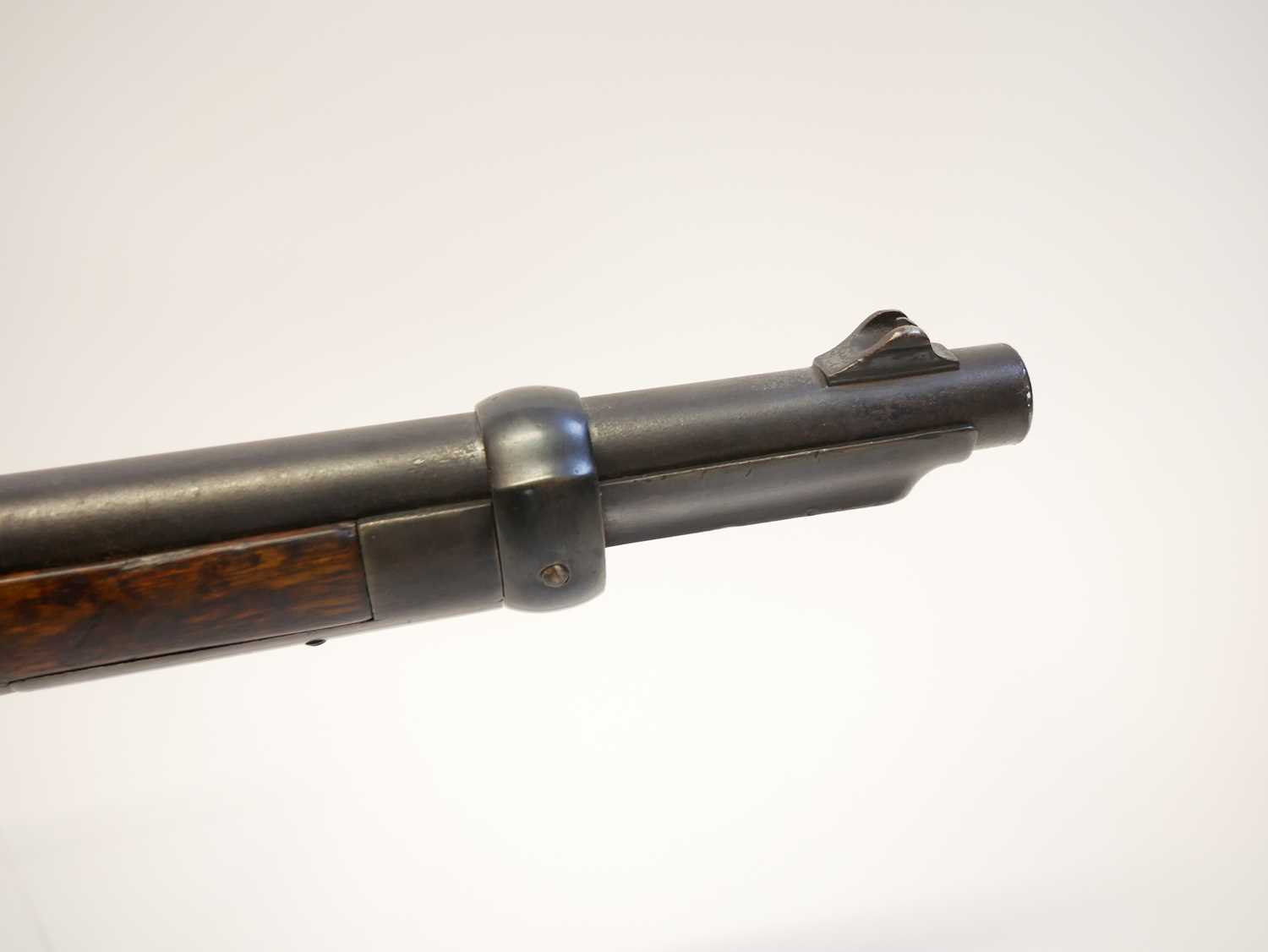 Enfield Martini Henry 577/450 Cavalry Carbine IC1, with 20.5 inch barrel (saw cut to the breech) - Image 9 of 18