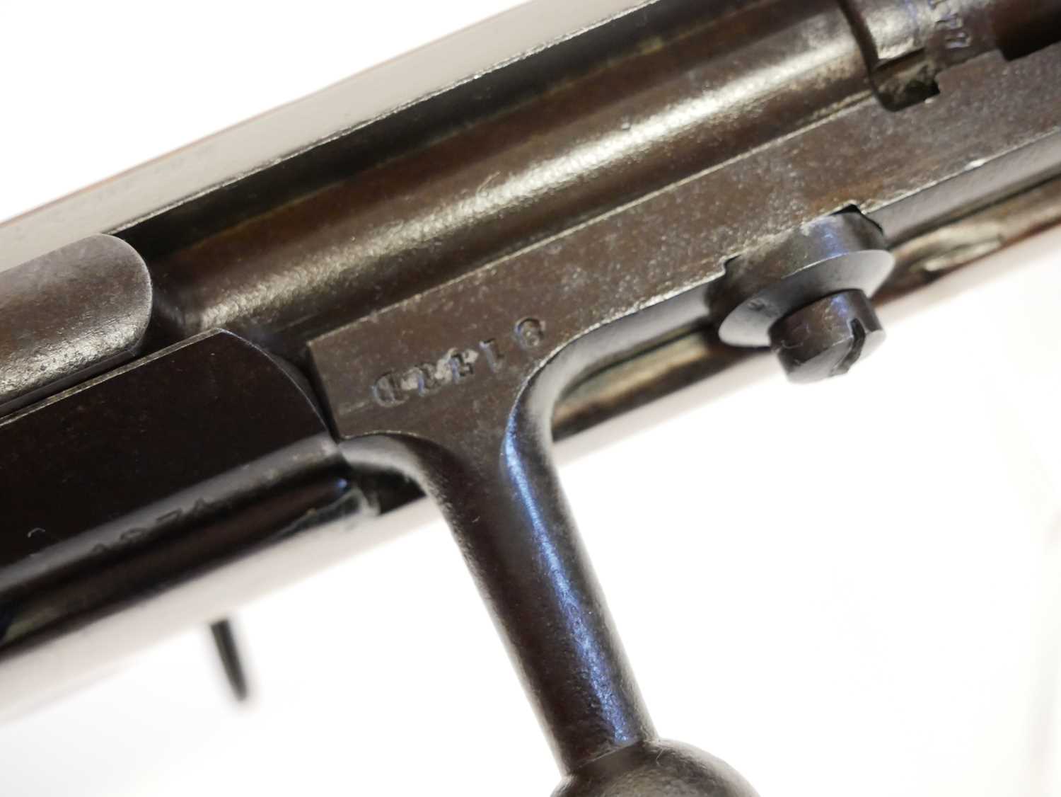 Rare British manufactured Mauser 1871 pattern 11x60R bolt action rifle, serial number 8177D, - Image 9 of 21