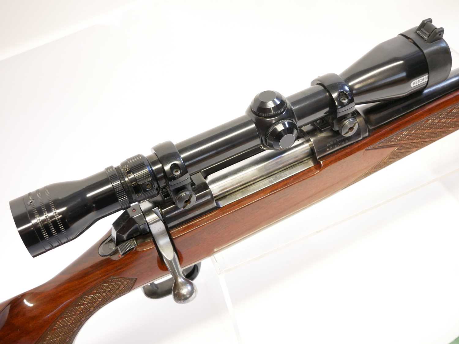 BSA .222 bolt action rifle, serial number 2P3784, 22 inch barrel, chequered stock with rosewood - Image 5 of 13