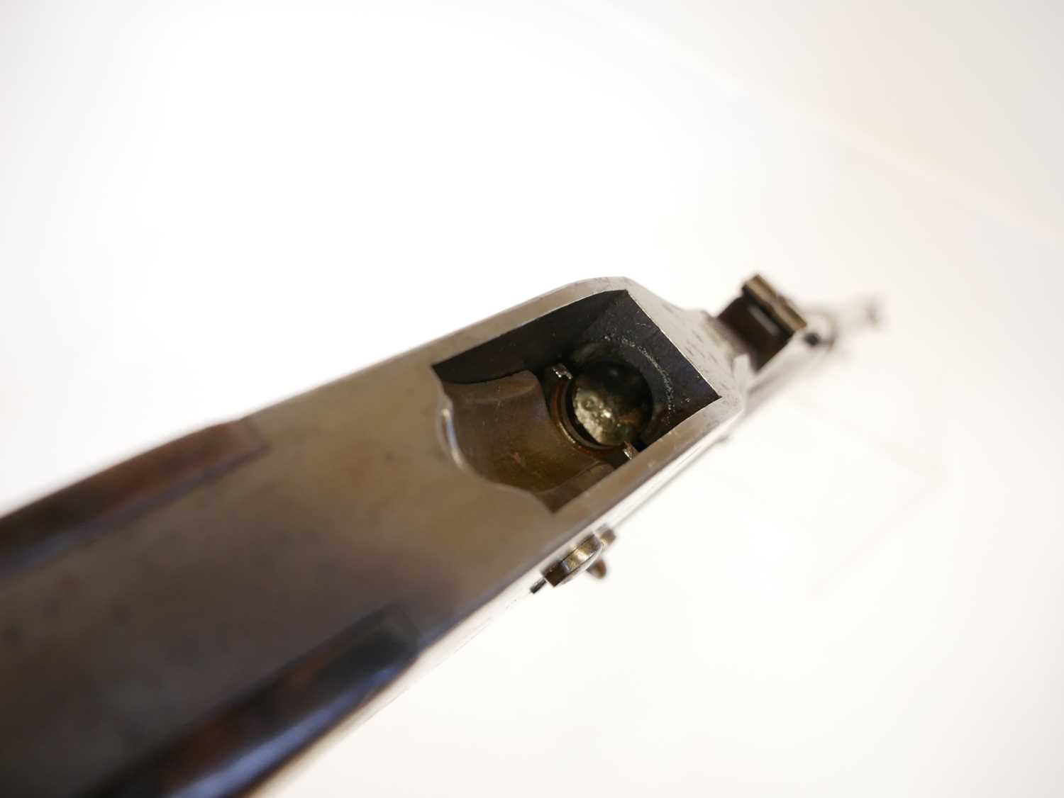 Steyr m.1885 Portuguese Guedes 8x60R rifle, serial number 4338, 32inch barrel, blocked as an early - Image 3 of 14