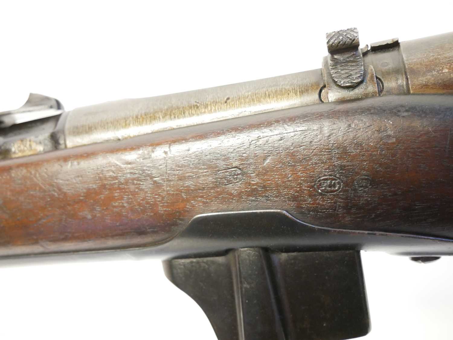 Italian Vetterli M.1870/87 10.35x47R bolt action rifle, serial number 5778, 33.5inch barrel fitted - Image 13 of 17