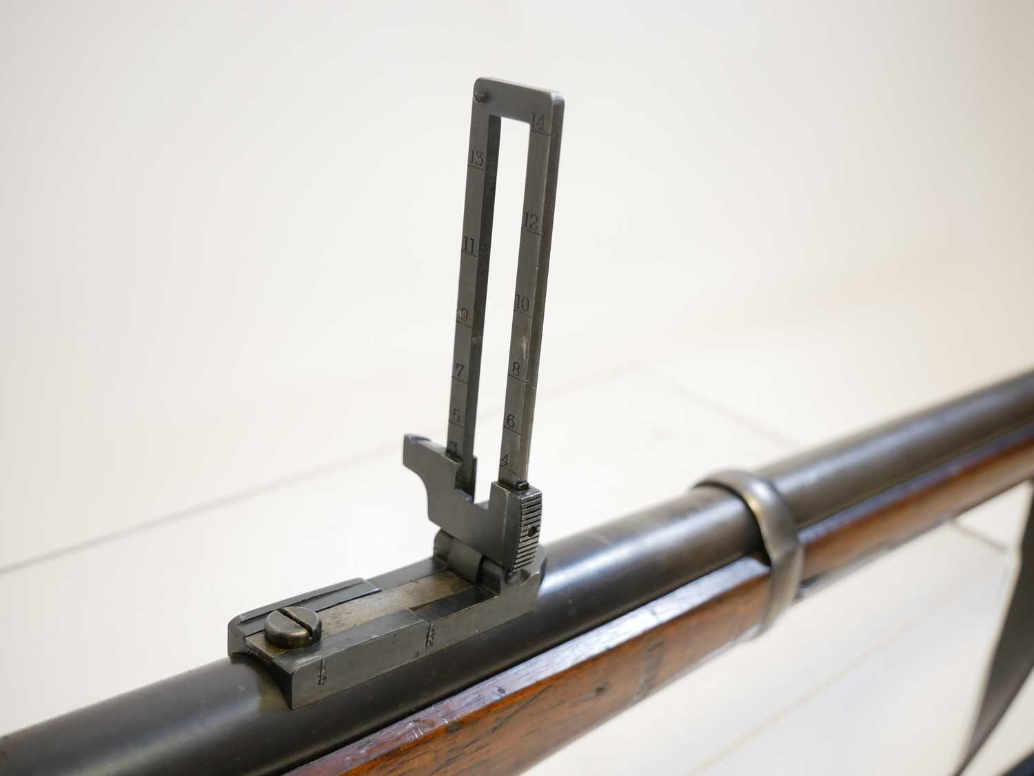 Danish Remington 11.7x51R M.1867 rolling block rifle, serial number 61233, 35inch barrel secured - Image 7 of 17