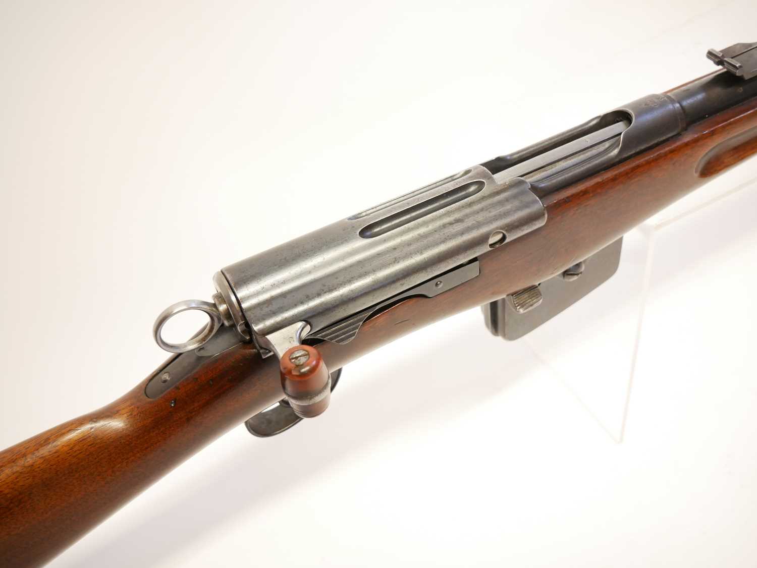 Schmidt Rubin 1889 7.5x 53.5mm straight pull rifle, matching serial numbers 30639, with 30" - Image 5 of 17