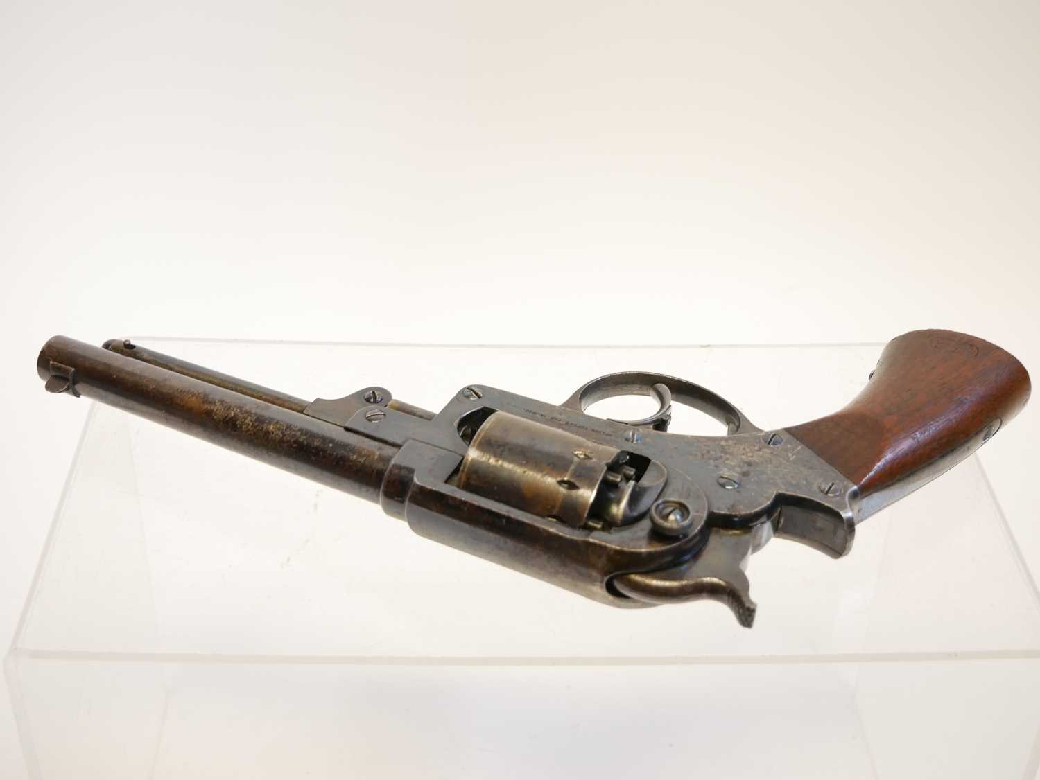 Starr Arms .44 model 1858 percussion double action revolver, serial number 8269 to cylinder only, - Image 3 of 14