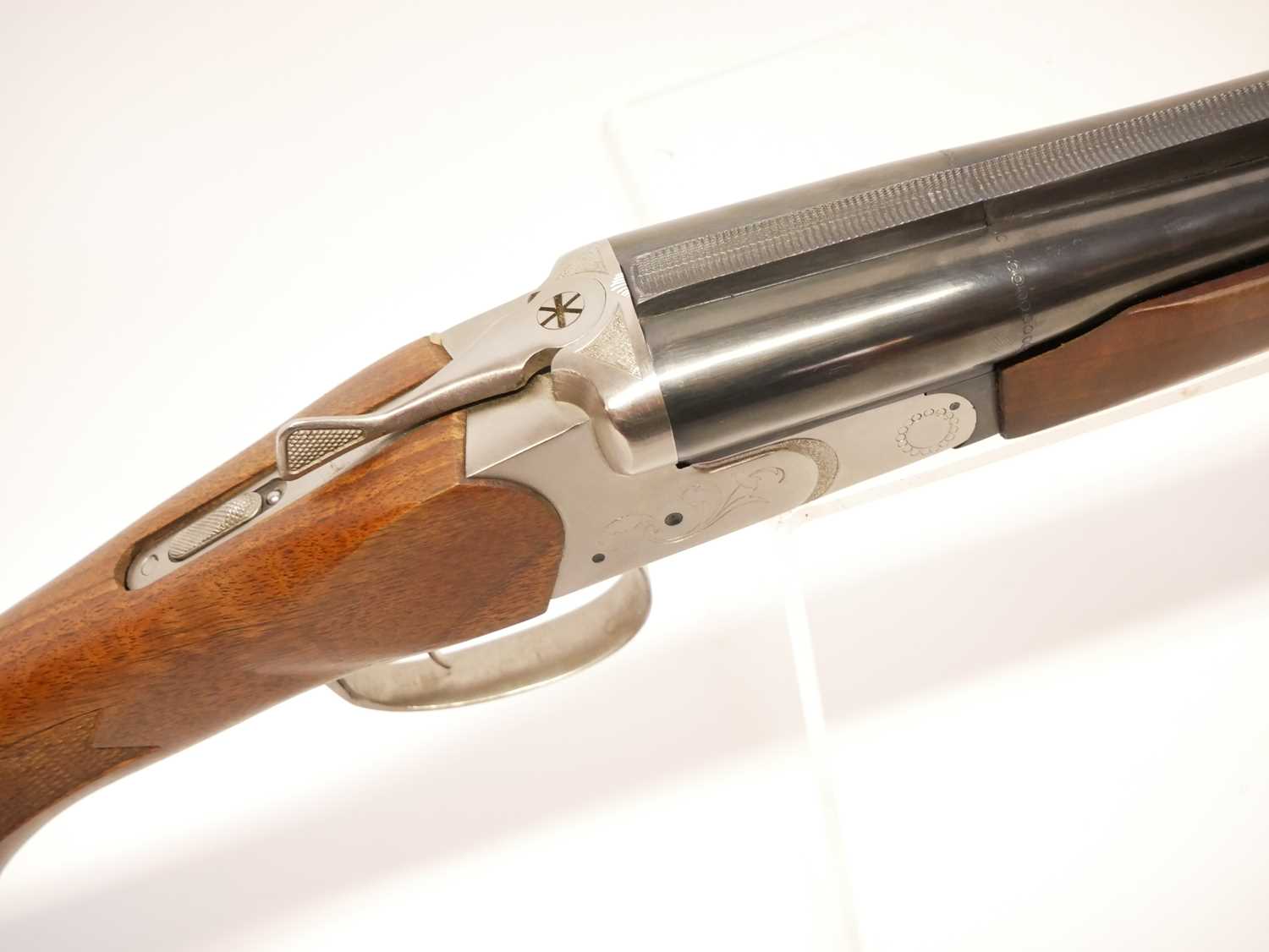 Baikal 28 bore side by side shotgun, 26 inch barrel, ejector action with single trigger housing - Image 4 of 12