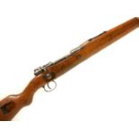 German Erfurt Mauser K98AZ 7.92mm bolt action rifle, 24ich barrel, tangent rear sight, the