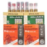 Sixty seven 12 bore shotgun slugs cartridges, by Geco and Sellier and Bellot. UK FIREARMS LICENCE