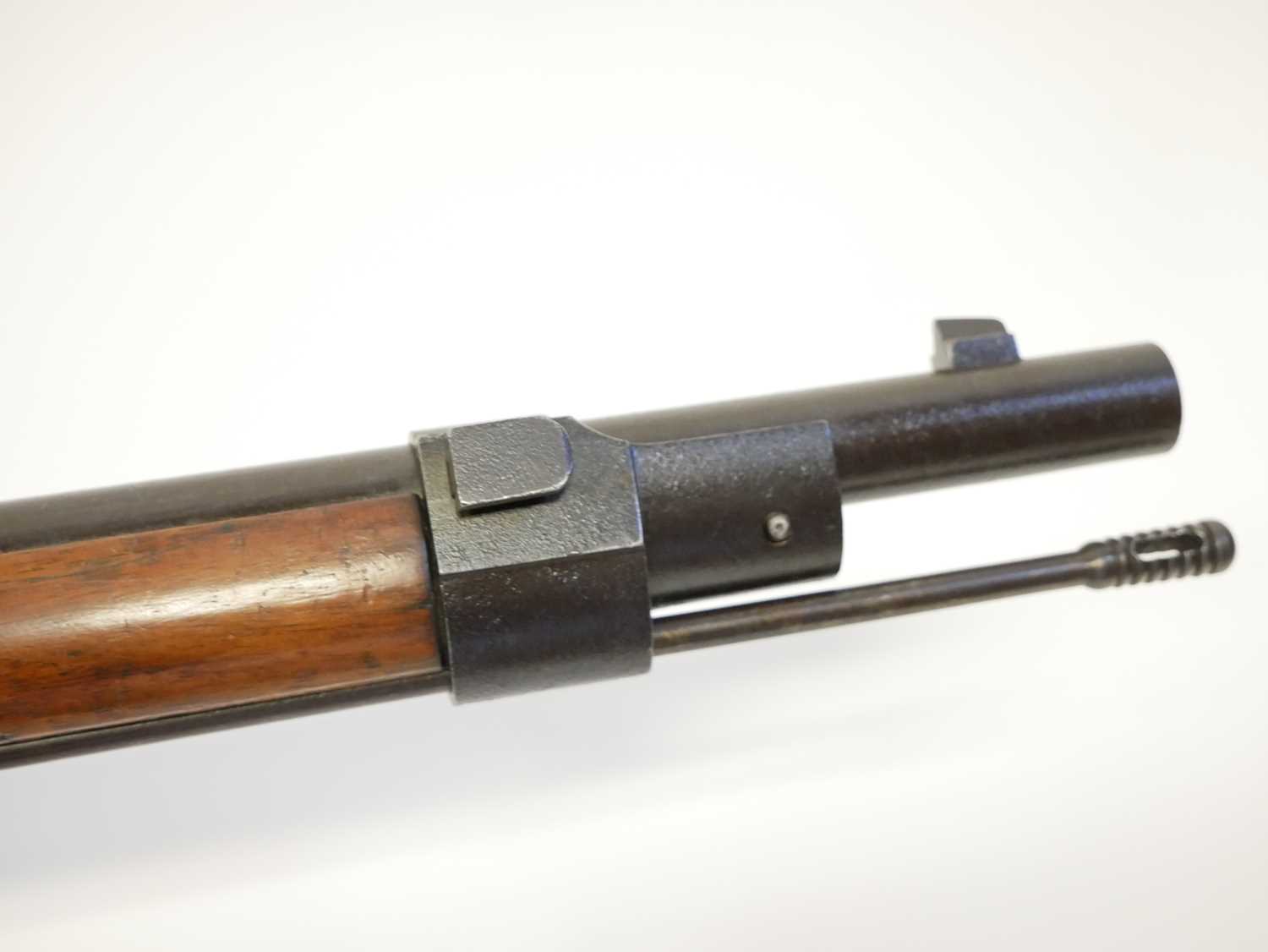 Rare British manufactured Mauser 1871 pattern 11x60R bolt action rifle, serial number 8177D, - Image 13 of 21