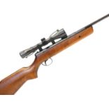 BSA Supersport .22 air rifle, serial number DS39915, 18.5 inch break barrel, fitted with a 4x32