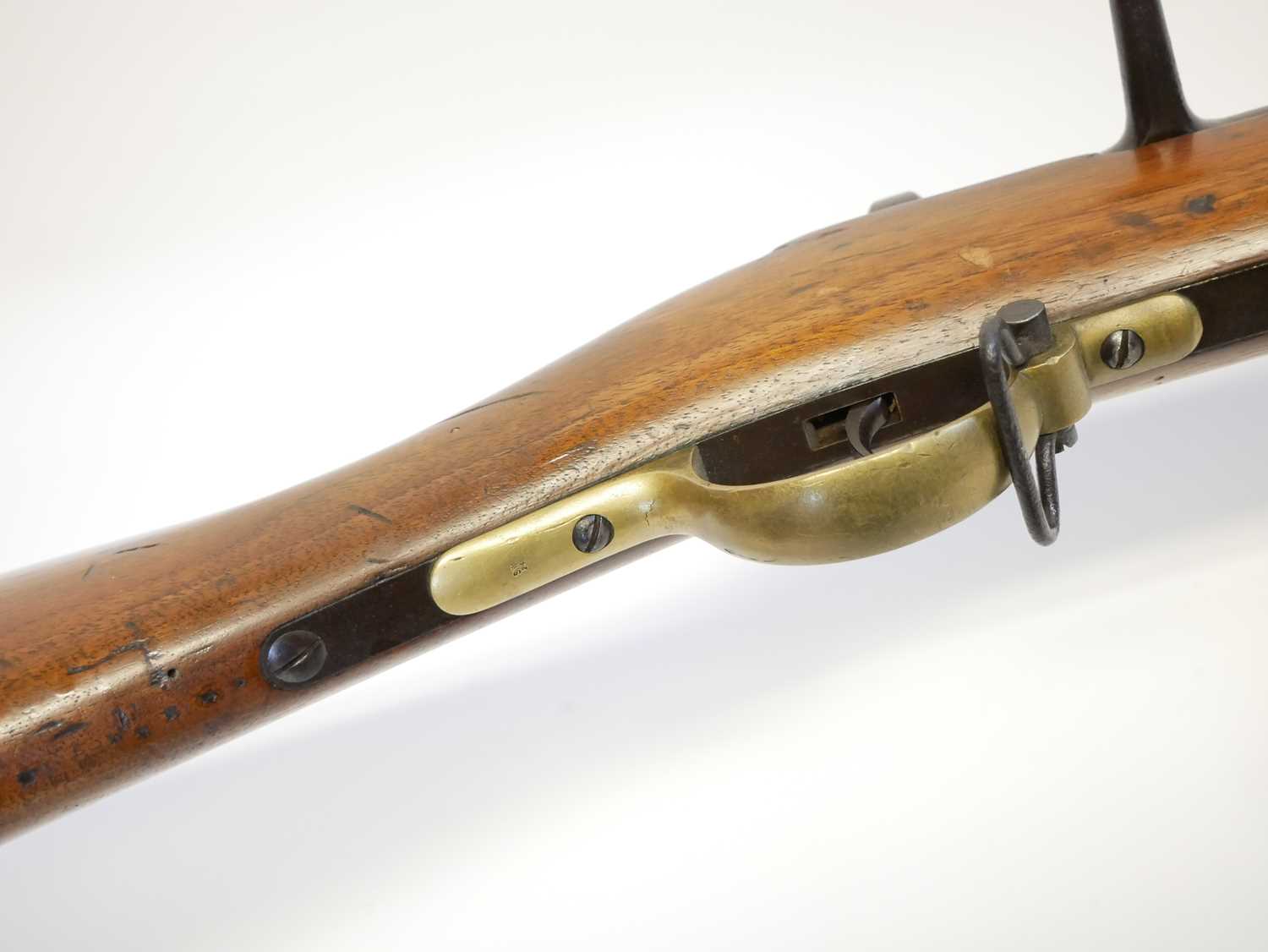 Rare British manufactured Mauser 1871 pattern 11x60R bolt action rifle, serial number 8177D, - Image 12 of 21