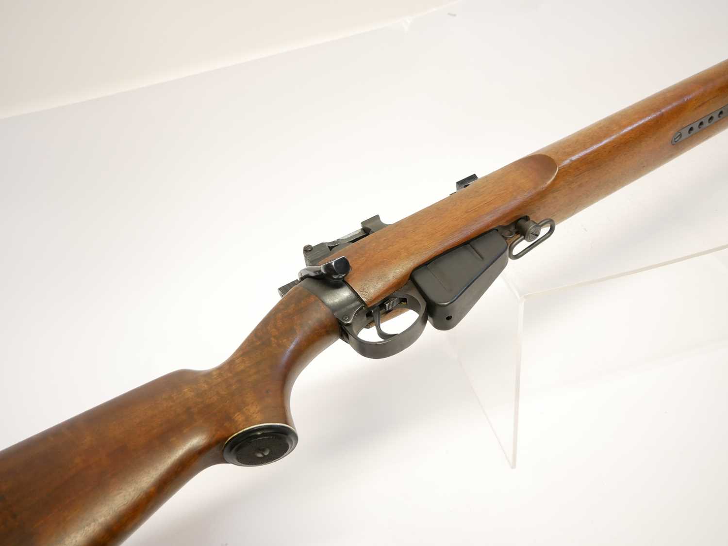 Parker Hale Model T4 bolt action 7.62x51 rifle, serial number 82, 26inch heavy profile barrel, the - Image 8 of 12