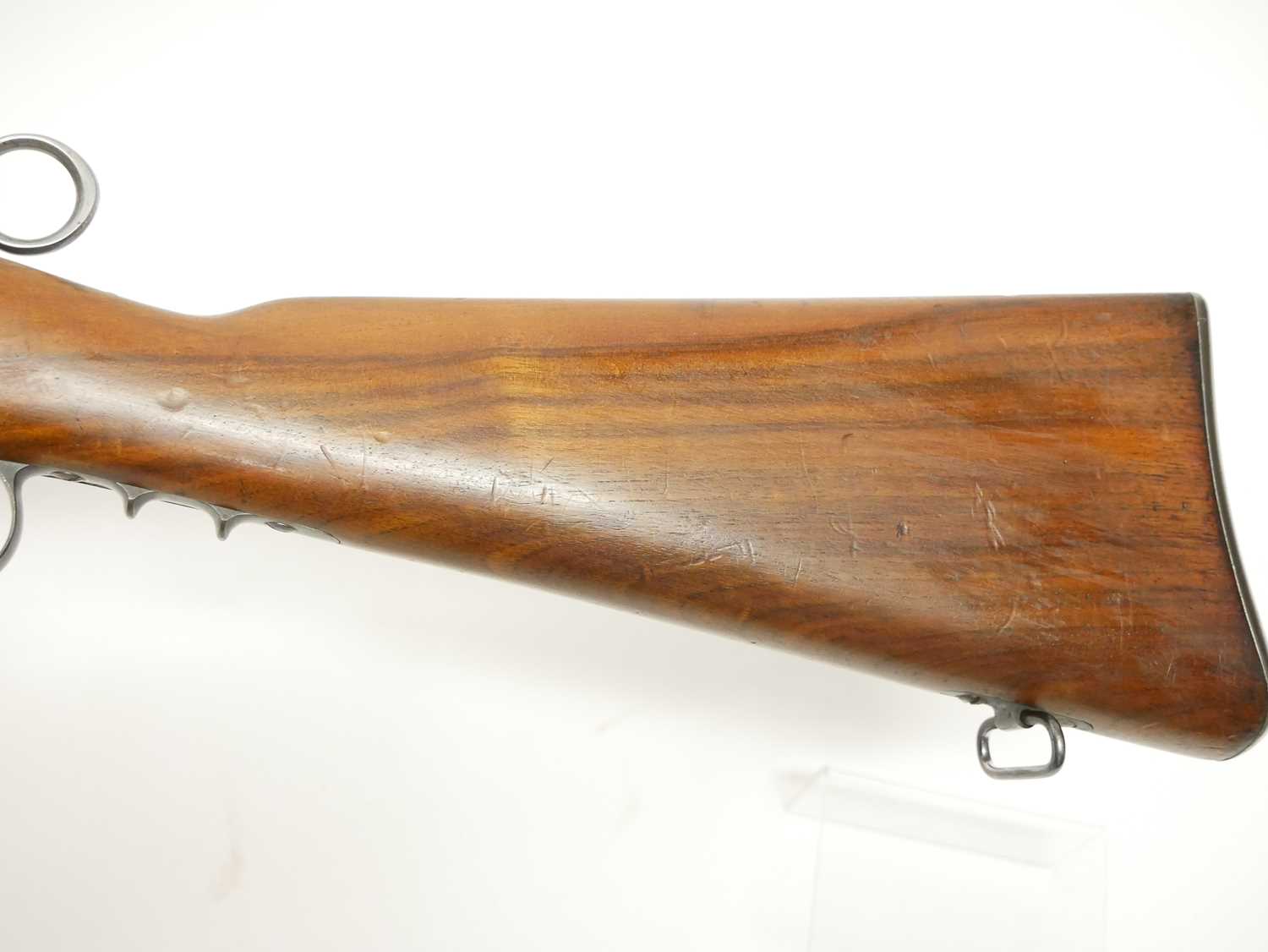 Schmidt-Rubin 7.5x53.5mm Kadett Model 1897 straight pull single shot rifle, 23 inch barrel with - Image 11 of 14