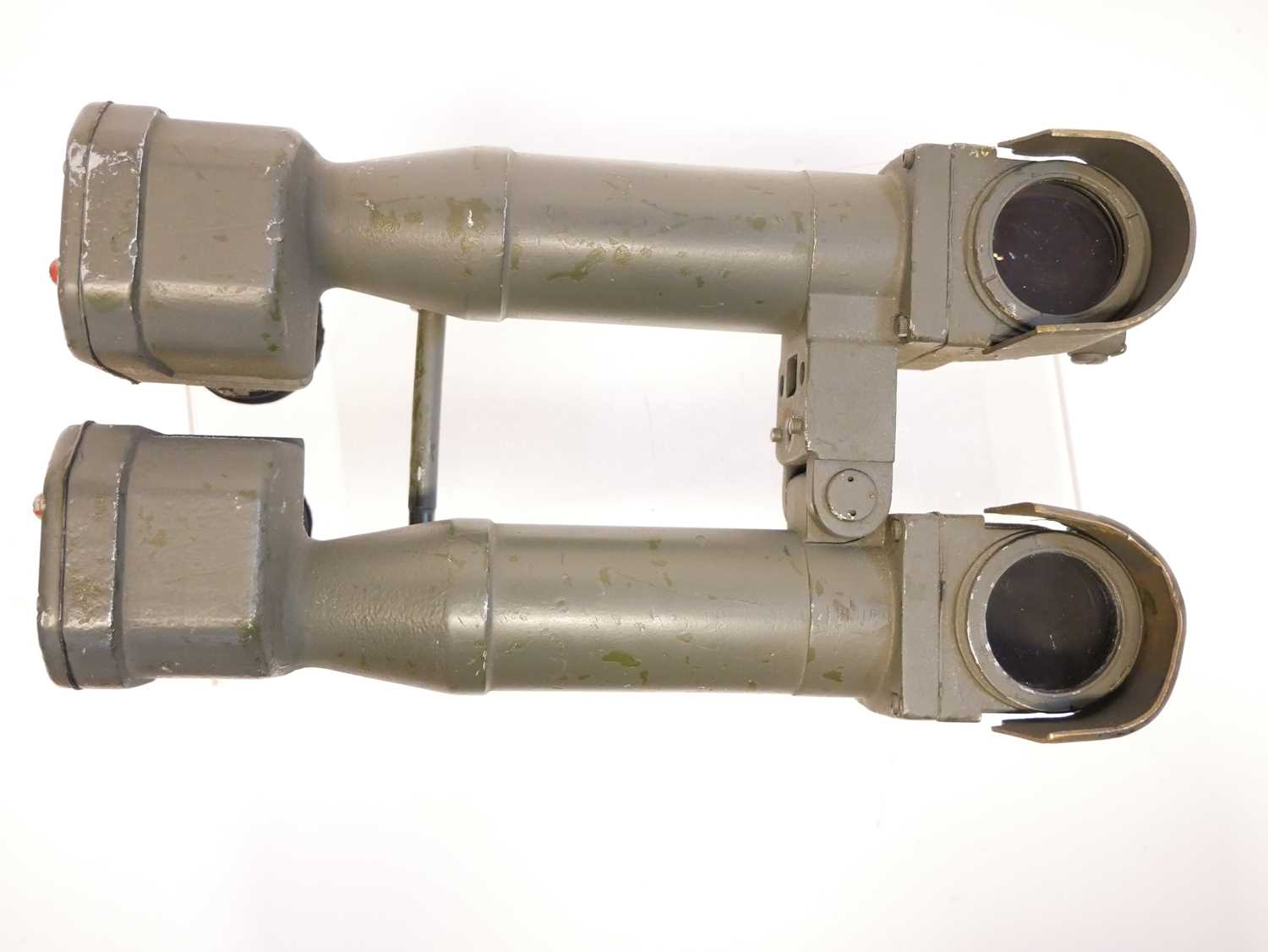British armoured vehical pair of Periscopic Binoculars, MkII numbered F.V.210352, and No.PB8743. - Image 11 of 14