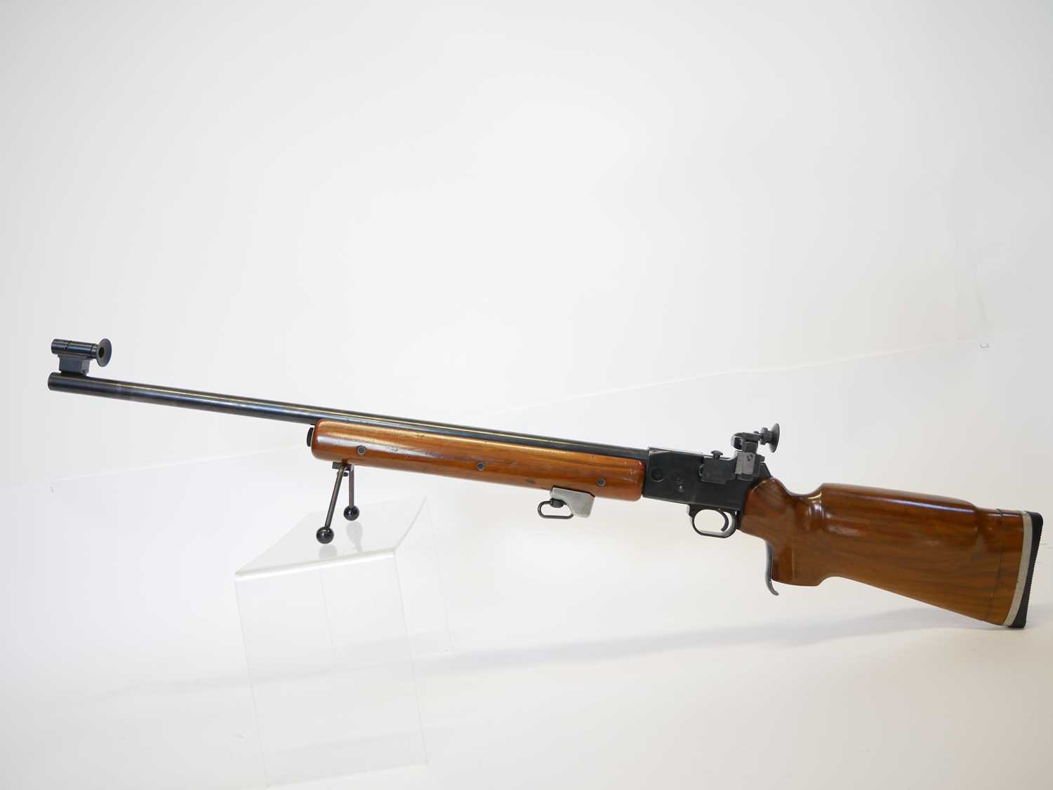 BSA International .22lr Martini target rifle, serial number FG0963, 28 inch barrel, fitted with - Image 10 of 12