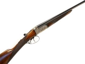 W. Richards side by side .410 shotgun, serial number 11112, 27inch barrels with 3 inch chambers, the