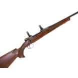 Stensby Manchester 7x64 bolt action rifle, built on a Mauser action, 22inch barrel, figured