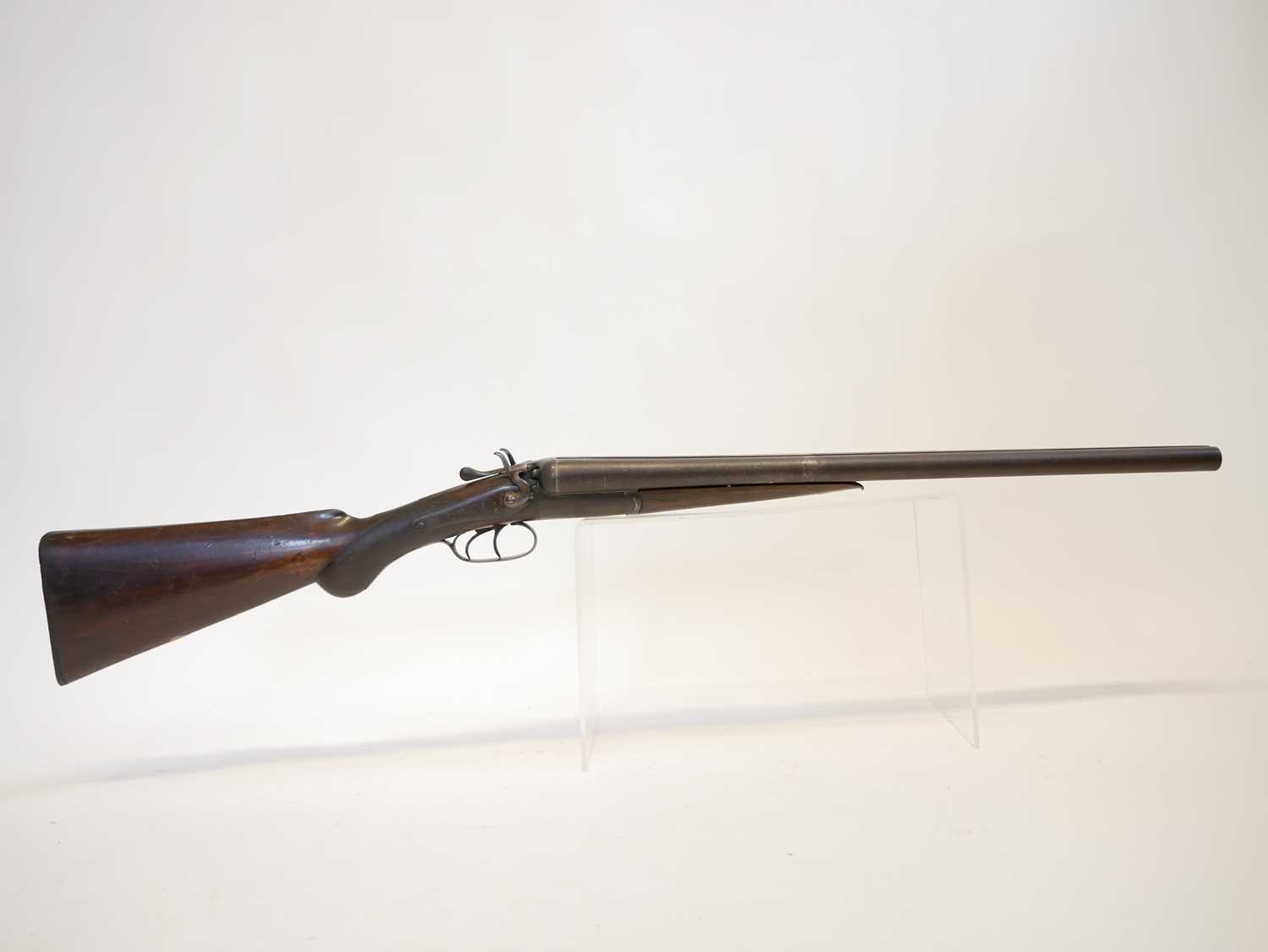 Deactivated 12 bore side by side shotgun with 21inch barrels, serial number 5105. Deactivated to - Image 4 of 14