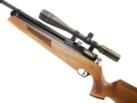 Daystate Mk4 .177 air rifle with left hand stock / right hand bolt, serial number IS 5065, 22i.5inch