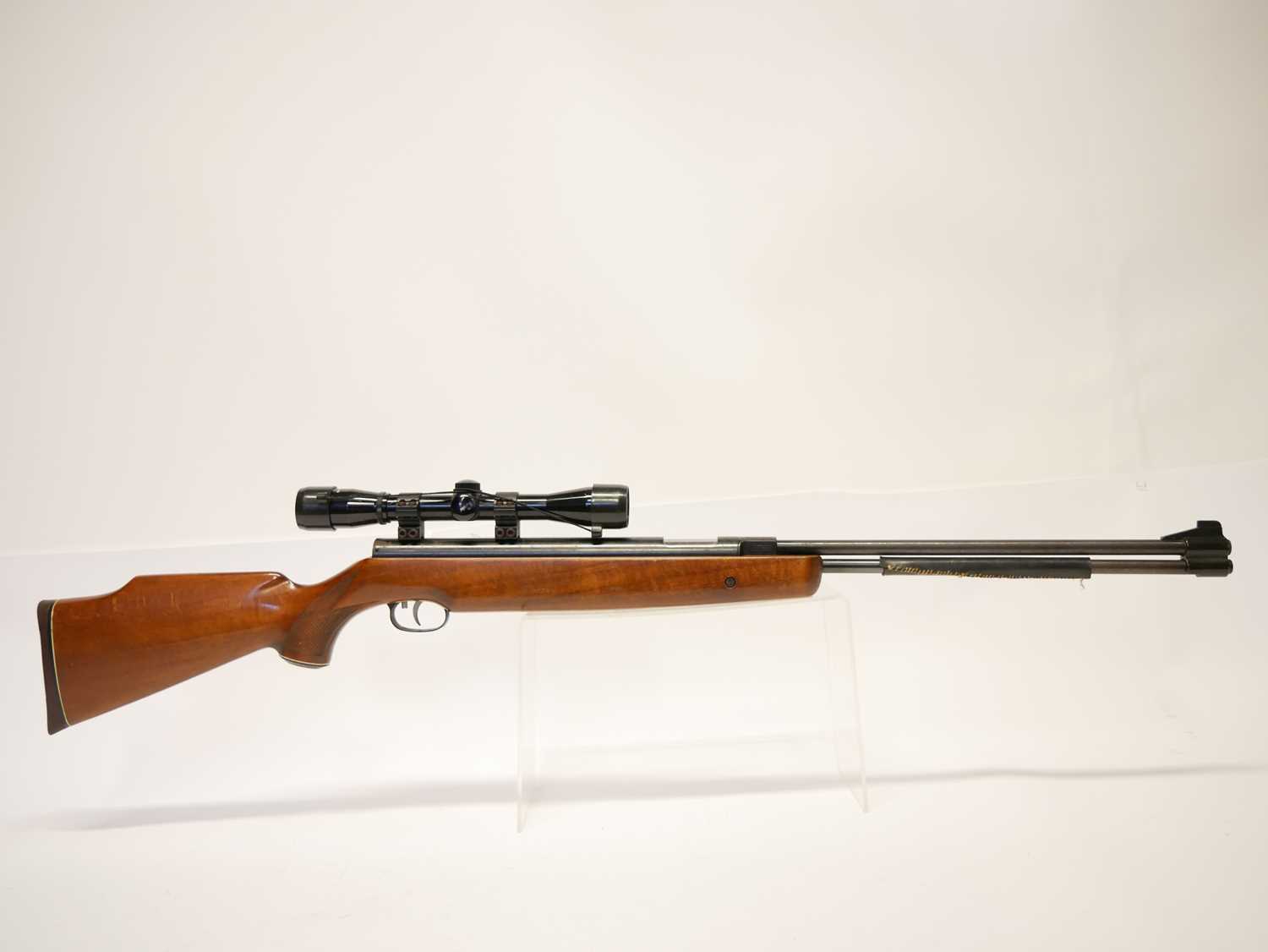 Weihrauch HW77 .22 air rifle serial number 1002371, 18 inch barrel, with Apollo 4x32 scope and a - Image 2 of 10