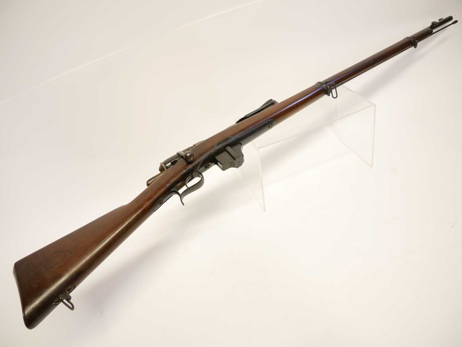 Italian Vetterli M.1870/87 10.35x47R bolt action rifle, serial number 5778, 33.5inch barrel fitted - Image 11 of 17