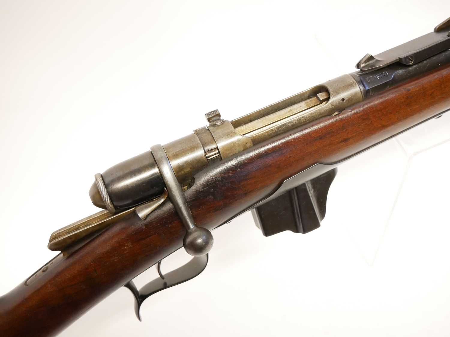 Italian Vetterli M.1870/87 10.35x47R bolt action rifle, serial number 5778, 33.5inch barrel fitted - Image 8 of 17