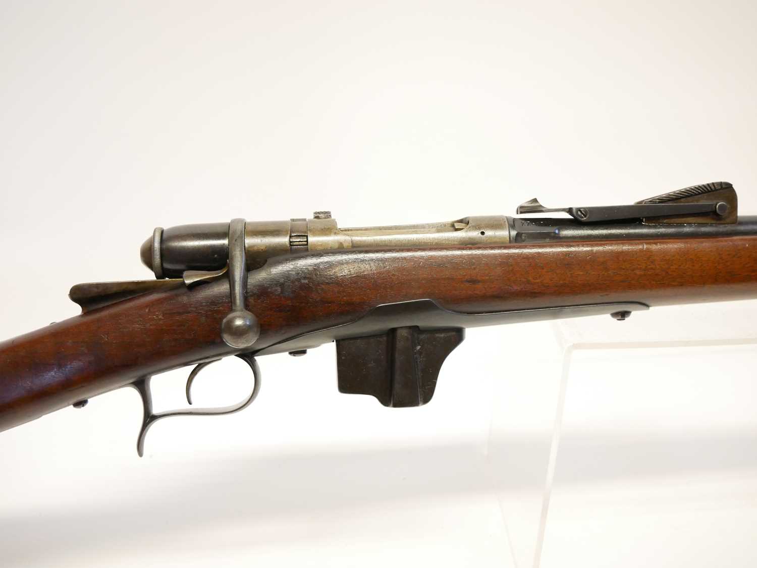 Italian Vetterli M.1870/87 10.35x47R bolt action rifle, serial number 5778, 33.5inch barrel fitted - Image 6 of 17