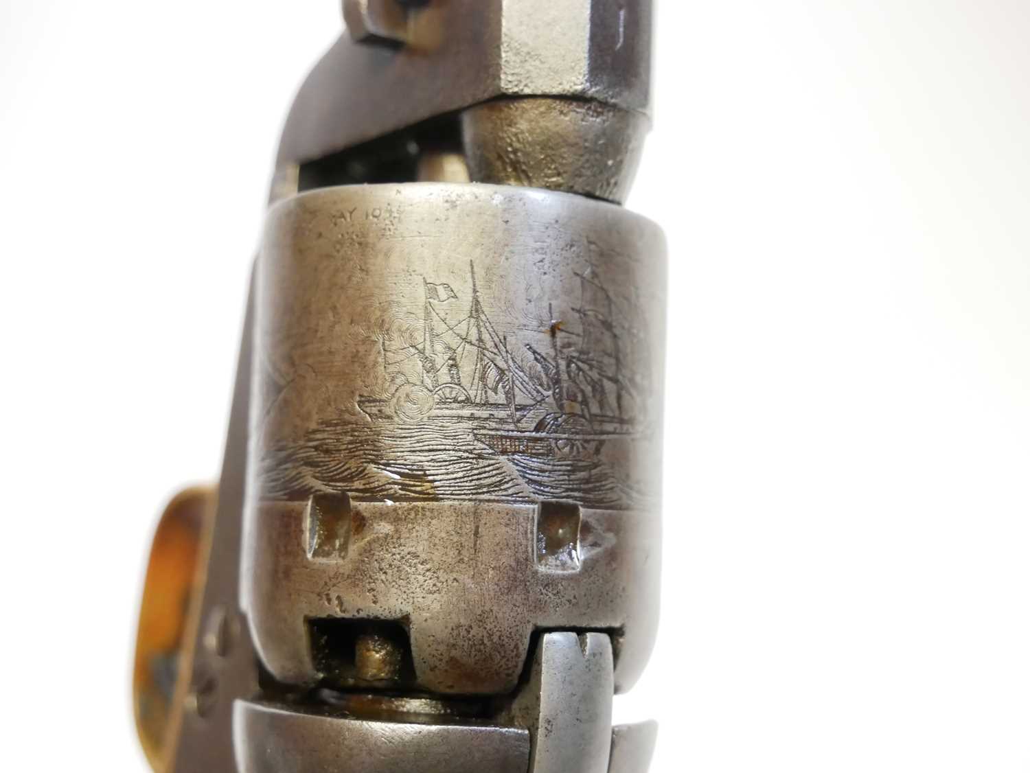 Colt Navy .36 percussion revolver, serial number 137295 matching throughout, 7.5inch octagonal - Image 14 of 16