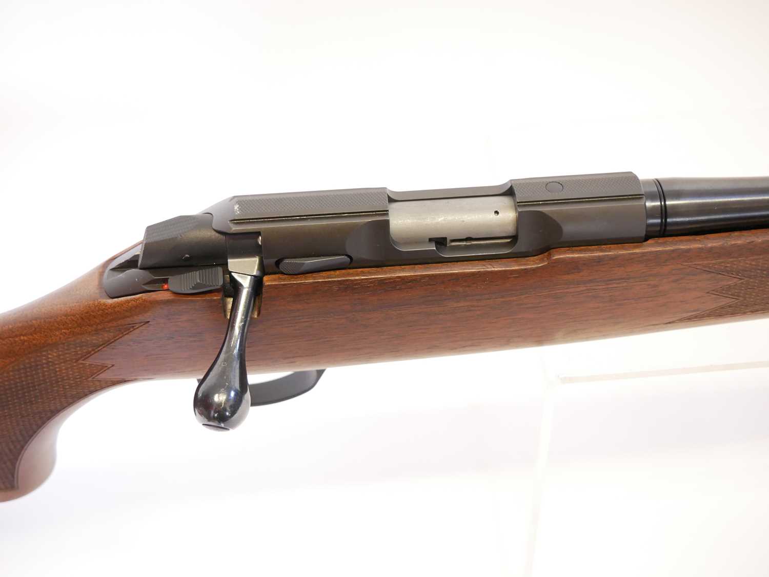 Sako PO4R .17HMR bolt action rifle with moderator, serial number H95182, 21.5inch barrel, - Bild 4 aus 12