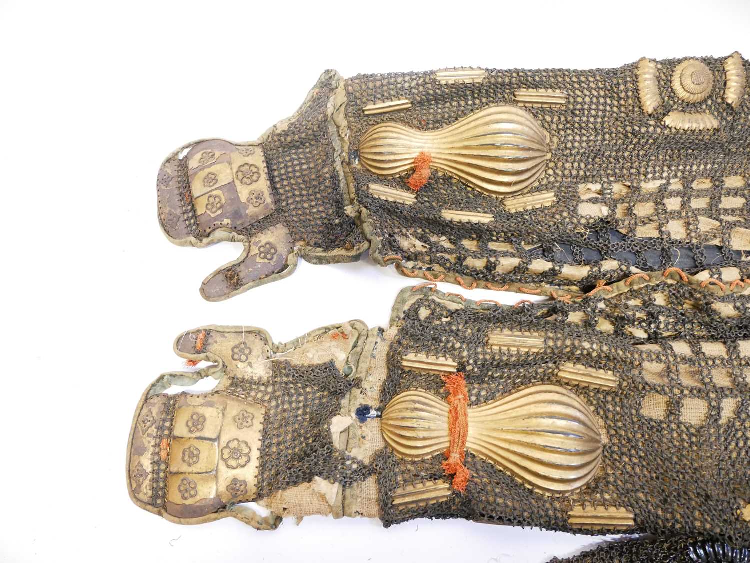 Incomplete set of Japanese Samurai armour. - Image 10 of 16