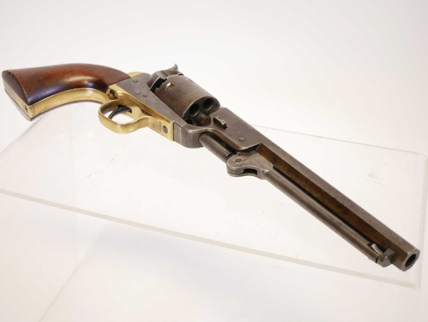 Colt Navy .36 percussion revolver, serial number 137295 matching throughout, 7.5inch octagonal - Image 10 of 16