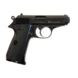 Walther PPK/S Umarex .177 CO2 air pistol, serial number 16JO1691, with box and instructions. No