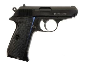 Walther PPK/S Umarex .177 CO2 air pistol, serial number 16JO1691, with box and instructions. No