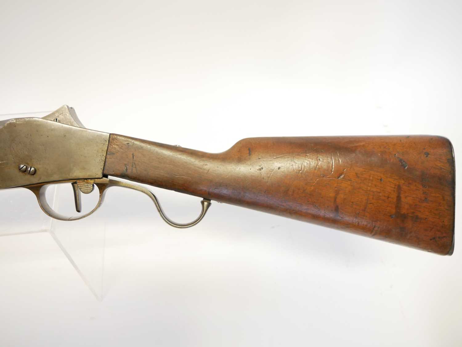 Steyr m.1885 Portuguese Guedes 8x60R rifle, serial number 4338, 32inch barrel, blocked as an early - Image 13 of 14