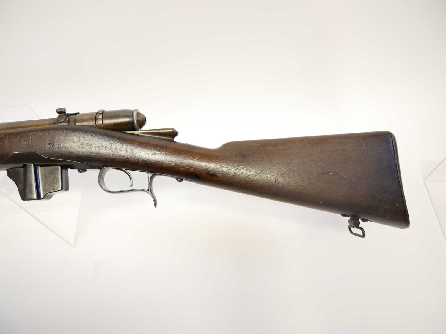 Italian Vetterli M.1870/87 10.35x47R bolt action rifle, serial number 5778, 33.5inch barrel fitted - Image 12 of 17