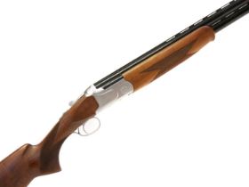 Huglu 12 bore over and under model 103DE shotgun, serial number 10S9794, 28 inch multichoke barrels,