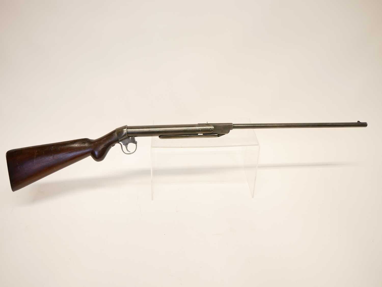 Lane Brothers 'Musketeer' .177 break barrel air rifle, 20 inch sighted octagonal to round barrel, - Image 2 of 15