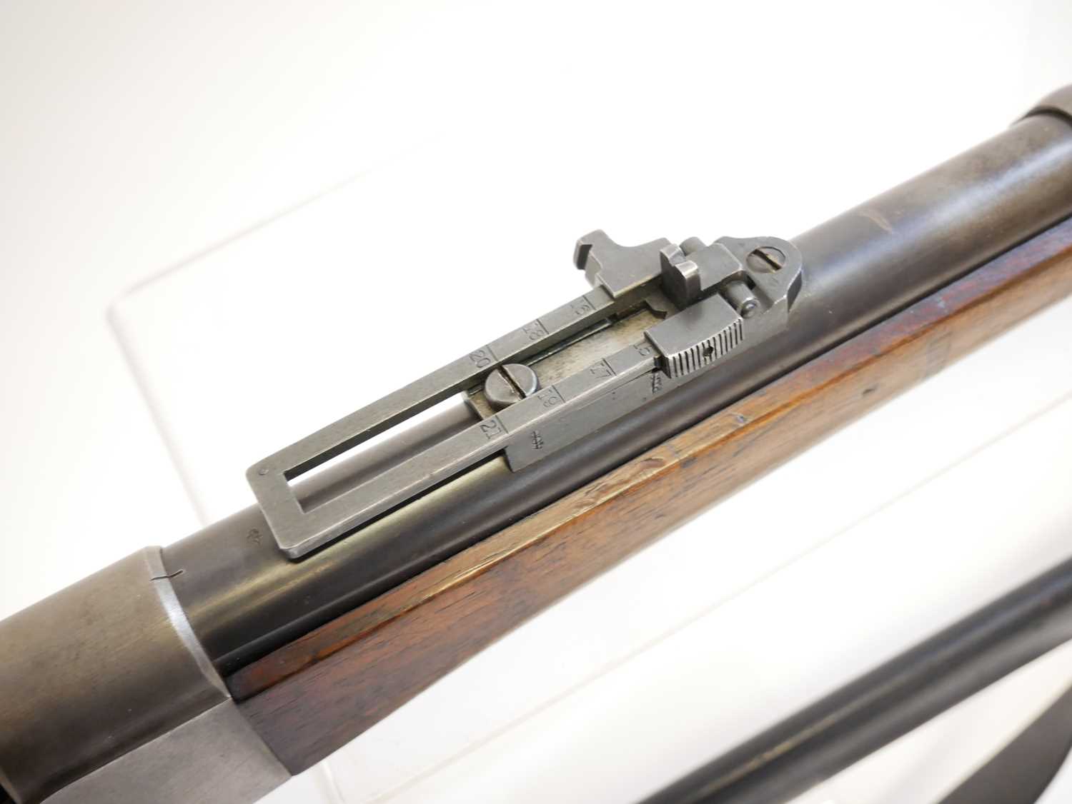 Danish Remington 11.7x51R M.1867 rolling block rifle, serial number 61233, 35inch barrel secured - Image 5 of 17