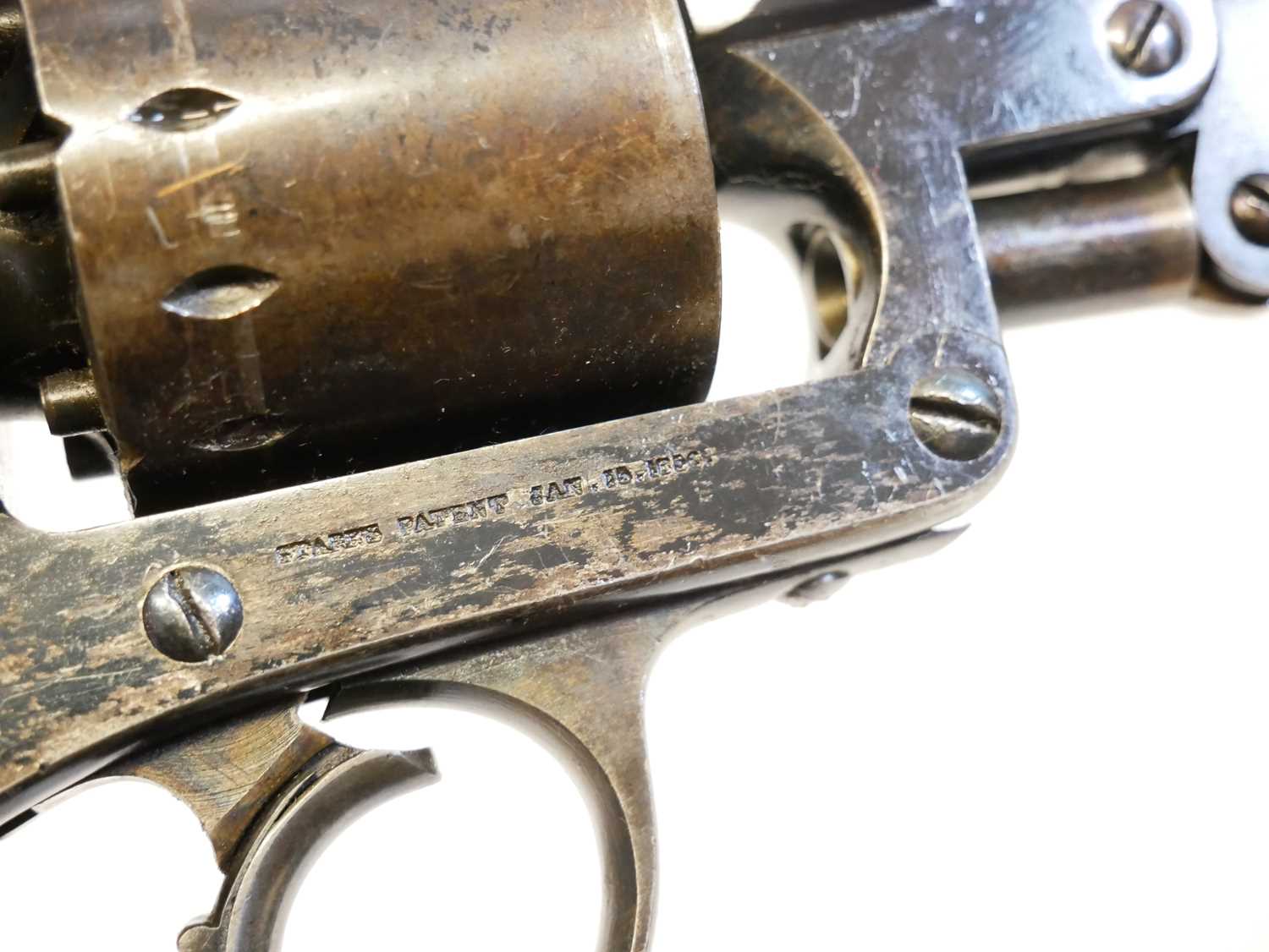 Starr Arms .44 model 1858 percussion double action revolver, serial number 8269 to cylinder only, - Image 9 of 14