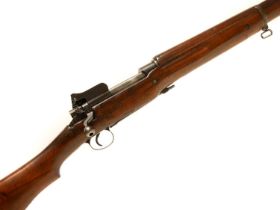 Remington Enfield P14 .303 bolt action rifle, 26 inch barrel, folding ladder sight (spring and