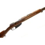 Deactivated Irish M1904 Ulster Volunteer Force Steyr Mannlicher bolt action rifle, 29inch barrel