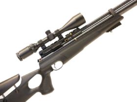 Firearms Certificate rated Hatsan .22 AT44-10 section 1 PCP air rifle, 19.5 inch barrel, serial