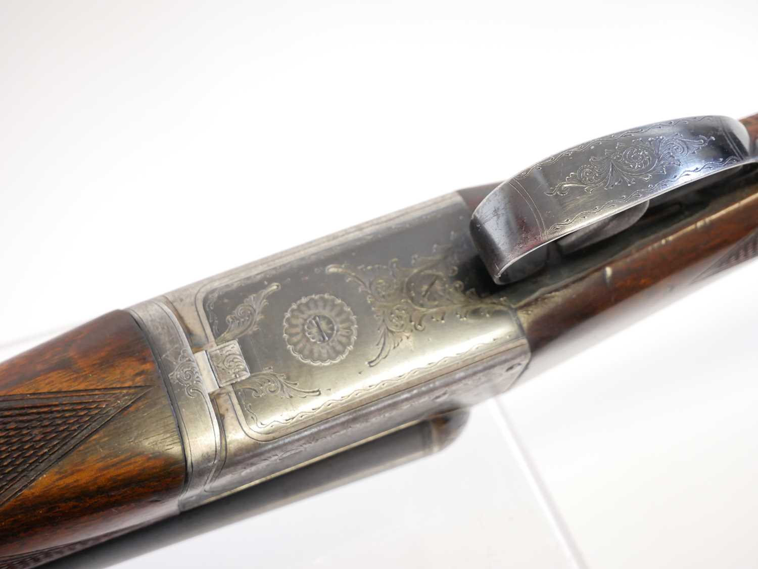 Webley and Scott 12 bore side by side shotgun, serial number 134551, 28 inch barrels with 2 3/4 inch - Image 11 of 15