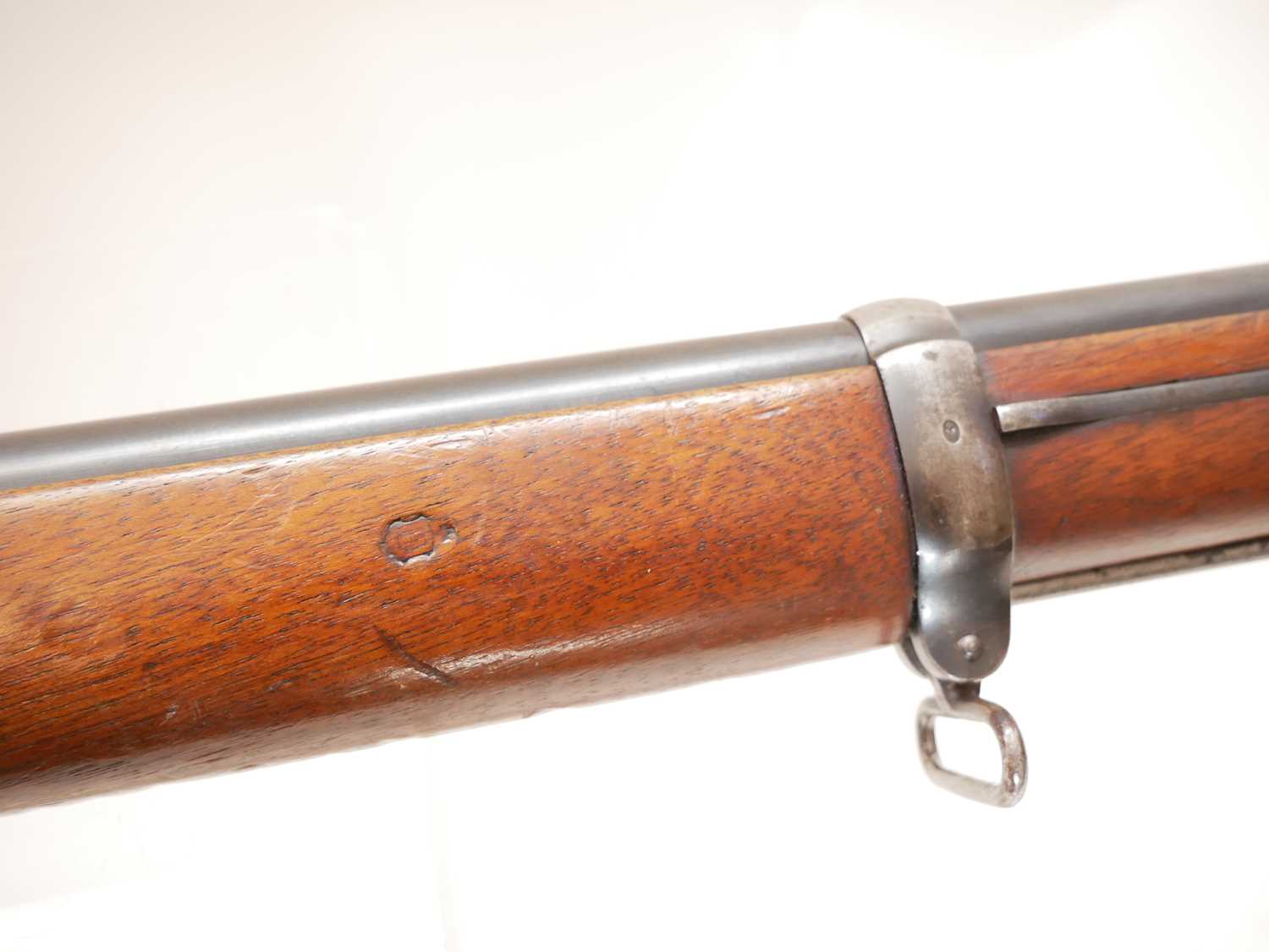 Swiss Vetterli M81 .41 Swiss centrefire bolt action rifle, 32inch barrel secured by one band and - Image 10 of 17