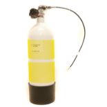 Hydro Tech Compressed air bottle with adaptor for PCP air rifle, the bottle has a May 2020