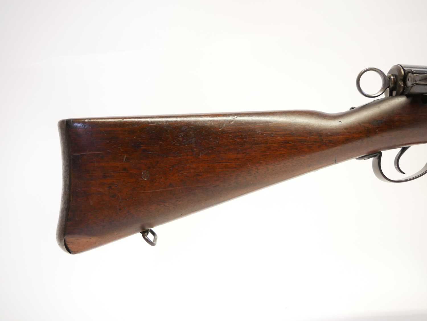 Schmidt Rubin 1889 7.5x 53.5mm straight pull rifle, matching serial numbers 119667, with 30" barrel, - Image 3 of 20