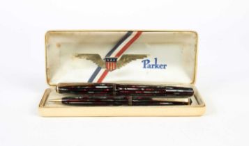 Parker Duofold USA-Made Fountain Pen and Pencil Duo