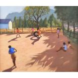 Andrew Macara (British 1944-) "Cricket - South Africa"