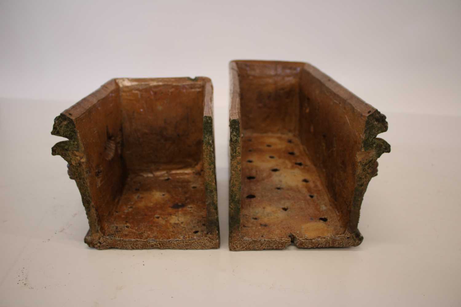 Robert Wallace Martin for Southall Pottery Rare Pair of Large Stoneware Planters - Image 12 of 22